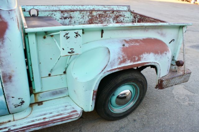 1956 Green Ford F-100 Pickup