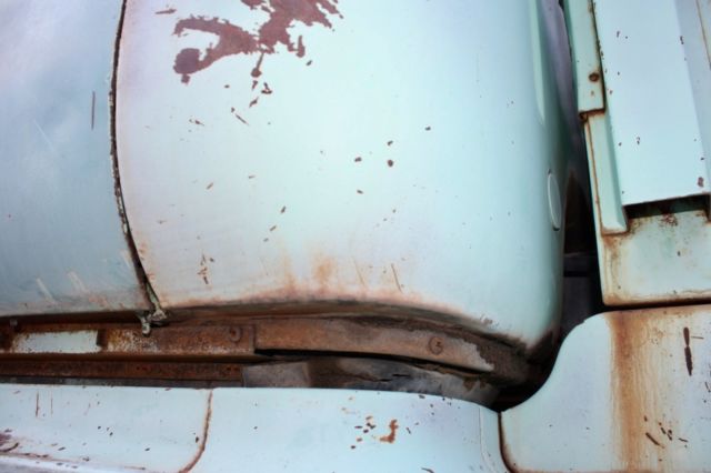 1956 Green Ford F-100 Pickup