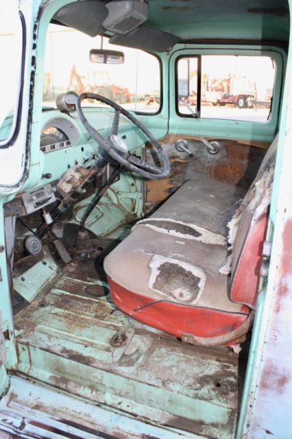 1956 Green Ford F-100 Pickup