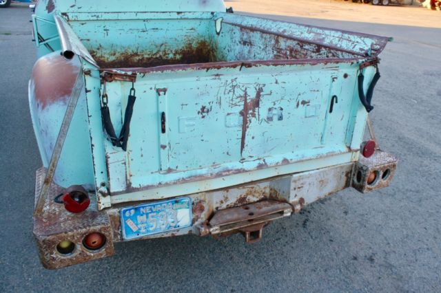 1956 Green Ford F-100 Pickup