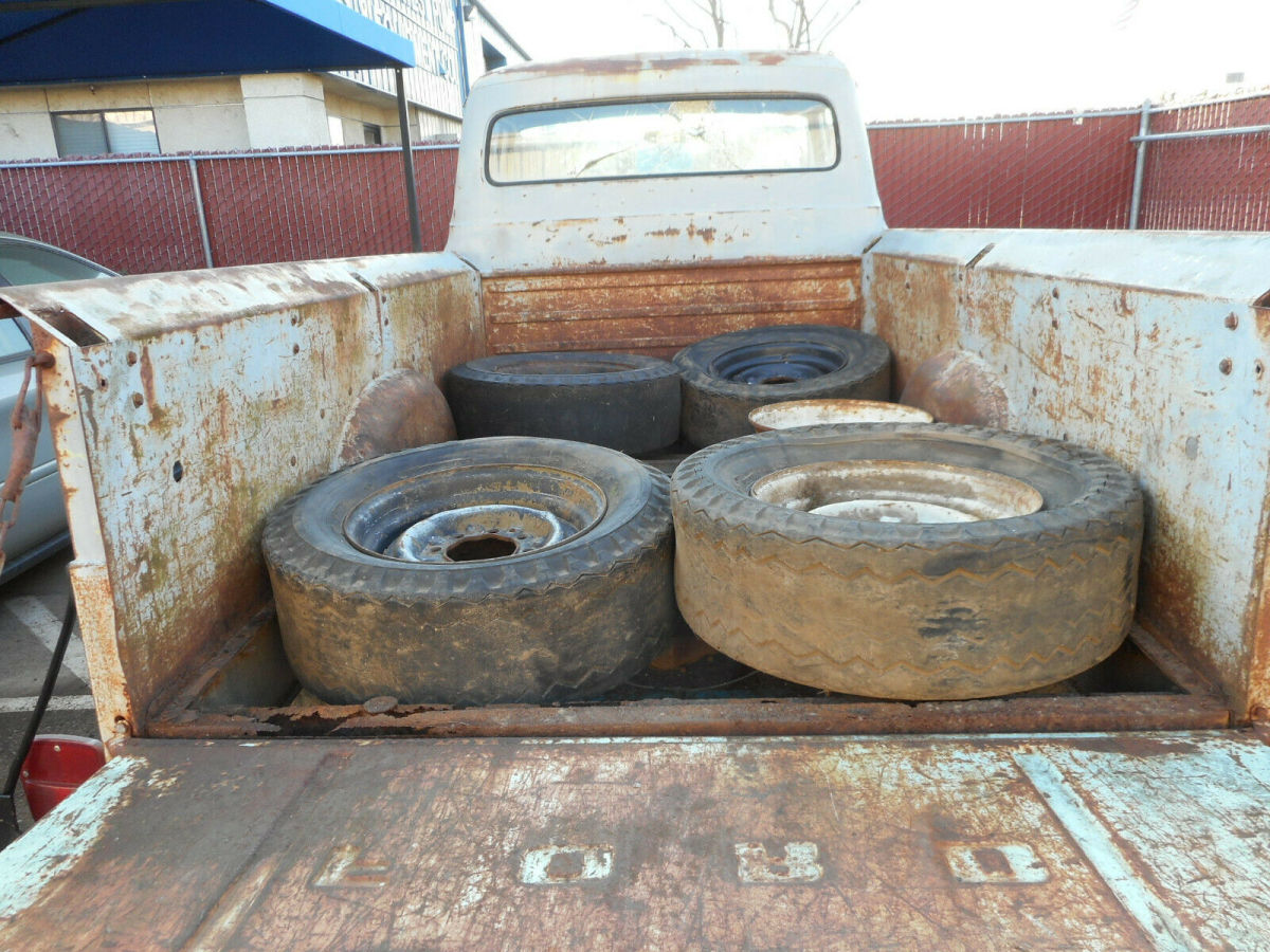 1956 Green Ford F-100 Standard Cab Pickup