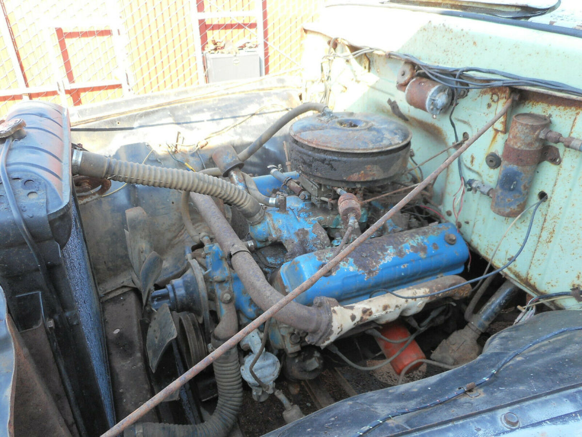 1956 Green Ford F-100 Standard Cab Pickup