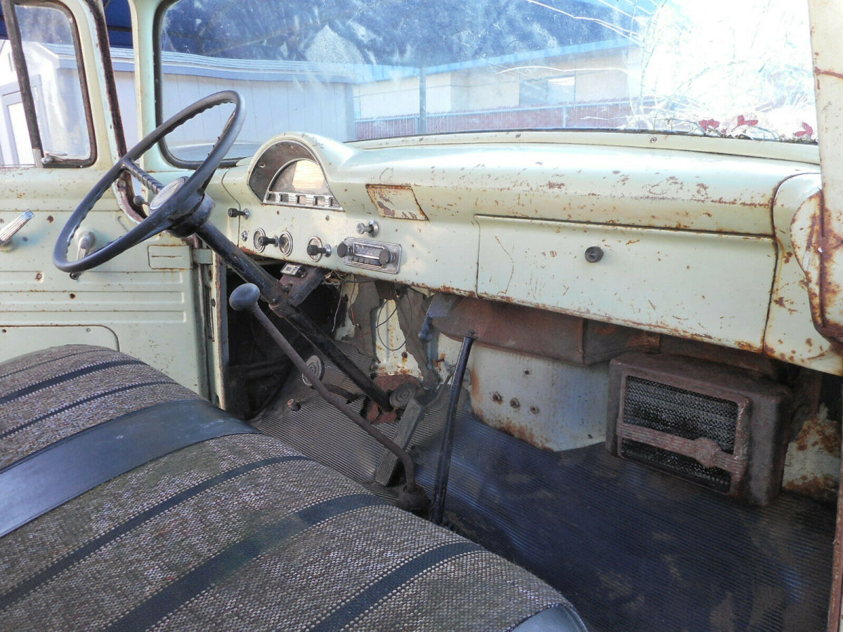 1956 Green Ford F-100 Standard Cab Pickup