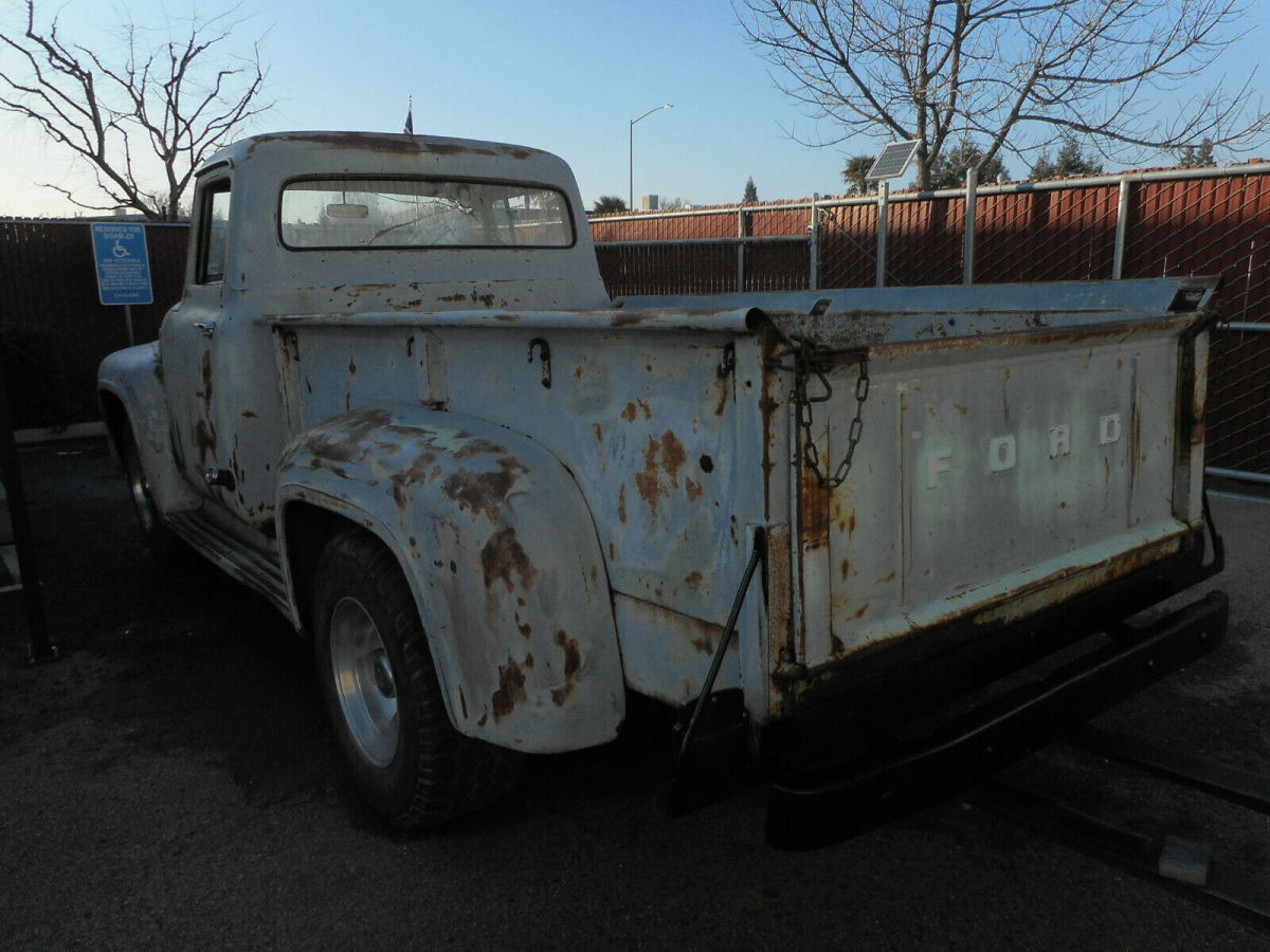 1956 Green Ford F-100 Standard Cab Pickup