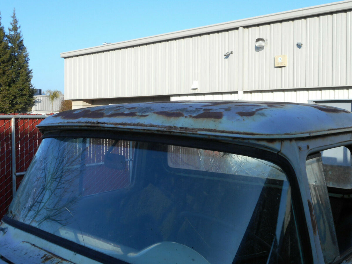 1956 Green Ford F-100 Standard Cab Pickup