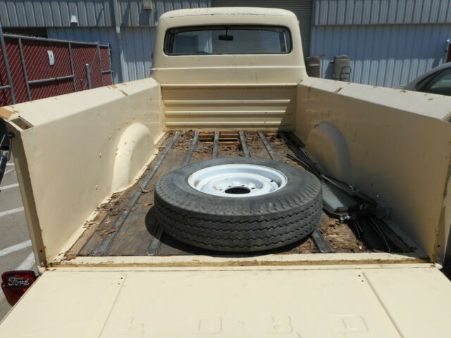 1956 Tan Ford F-100 Standard Cab Pickup