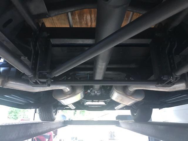 1956 blue Ford F-100 Extended Crew Cab Pickup