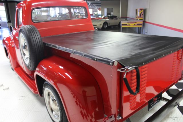 1956 Red Ford F1 Pickup --