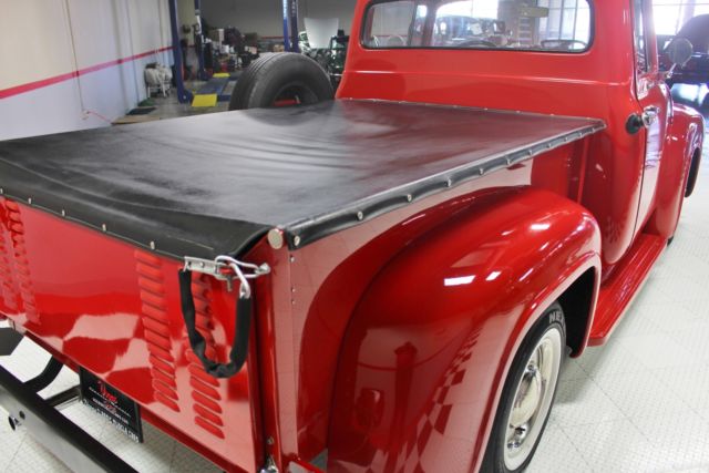 1956 Red Ford F1 Pickup --