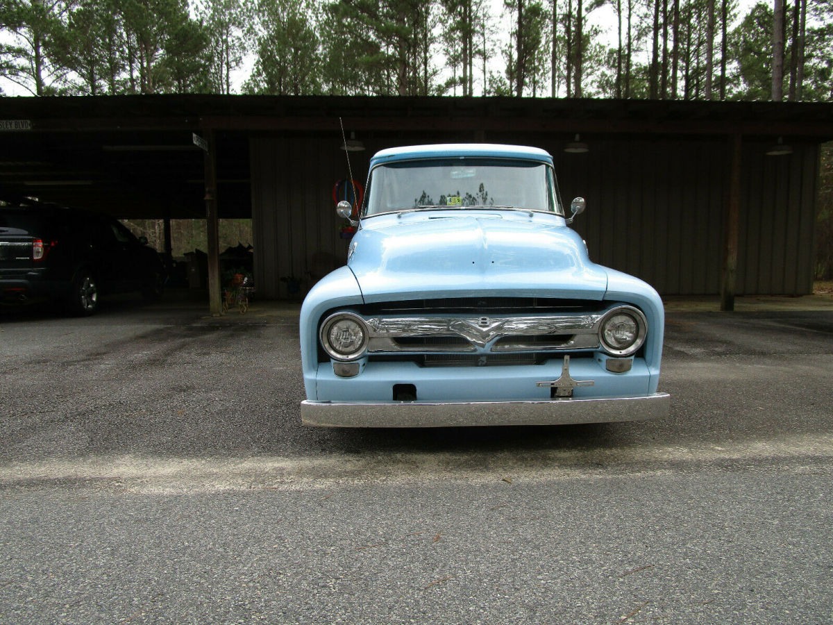 1956 Blue Ford F-100