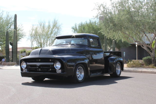 1956 Black Ford F100 Pickup (Truck)