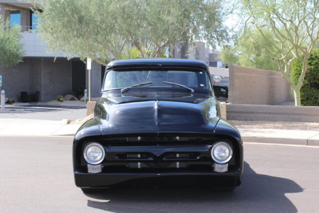 1956 Black Ford F100 Pickup (Truck)