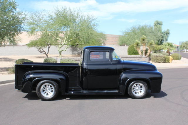 1956 Black Ford F100 Pickup (Truck)