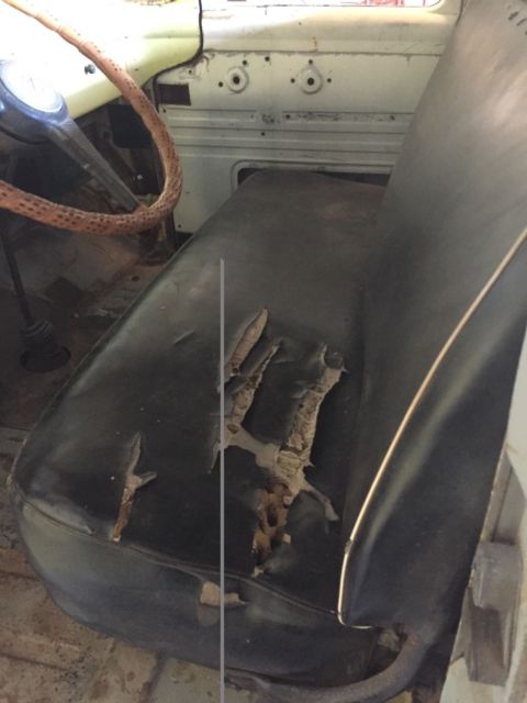 1956 Yellow Ford F-100