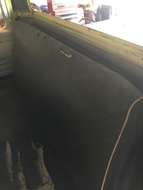 1956 Yellow Ford F-100