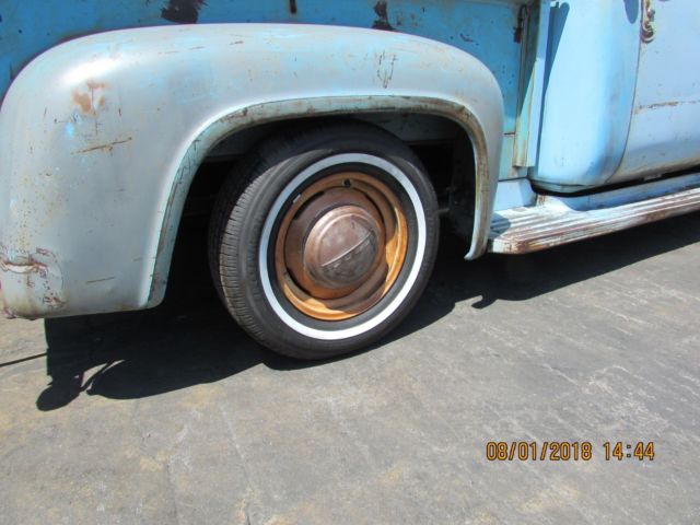 1956 Patina Ford F-100 Short Bed Pickup