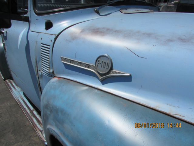 1956 Patina Ford F-100 Short Bed Pickup