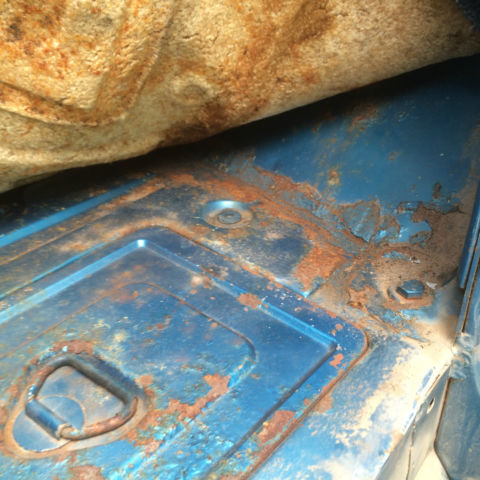 1956 light blue Ford F-100 Standard Cab Pickup