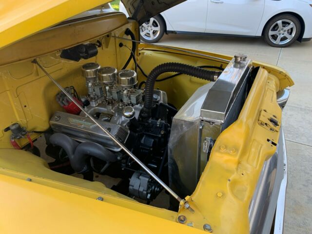 1956 Yellow Ford F-100 Standard Cab Pickup