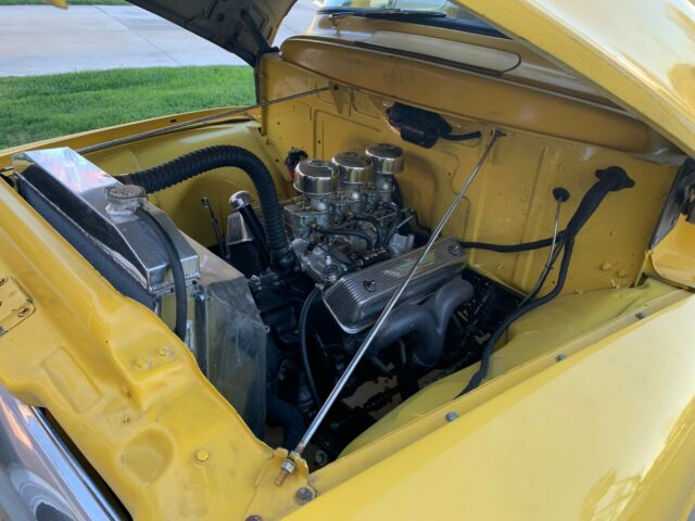 1956 Yellow Ford F-100 Standard Cab Pickup