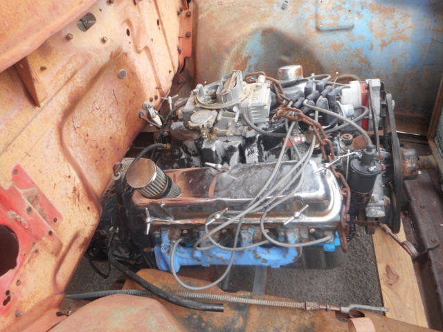 1956 Blue Ford F-100