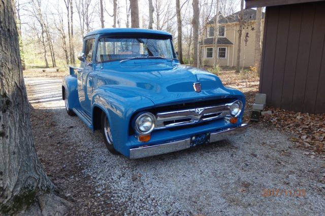 1956 Blue Ford F-100