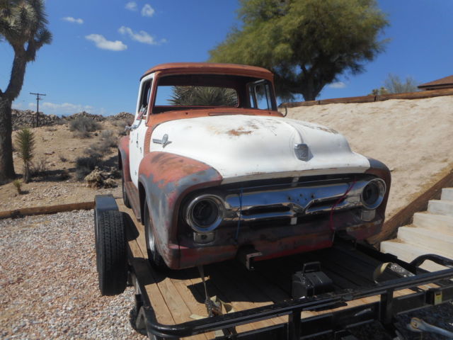1956 Blue Ford F-100