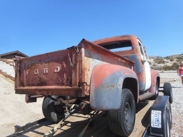 1956 Blue Ford F-100