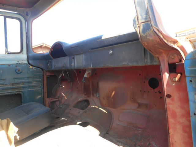 1956 Blue Ford F-100