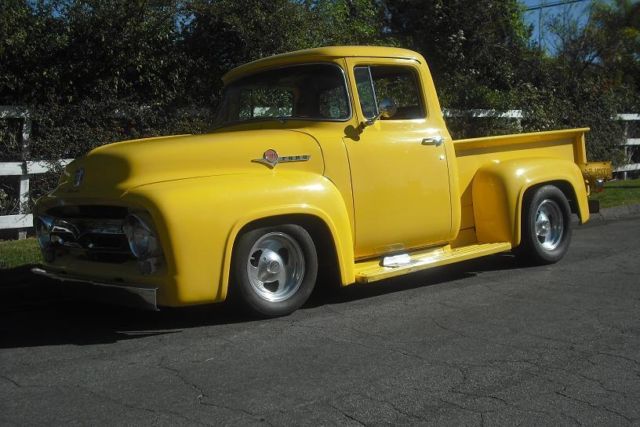 1956 Yellow Ford Other Pickups Standard Cab Pickup