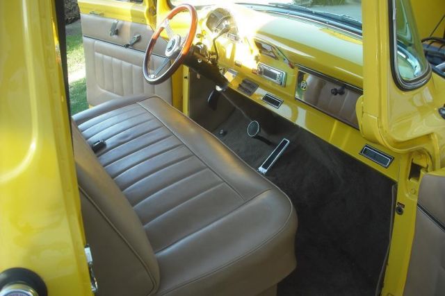 1956 Yellow Ford Other Pickups Standard Cab Pickup