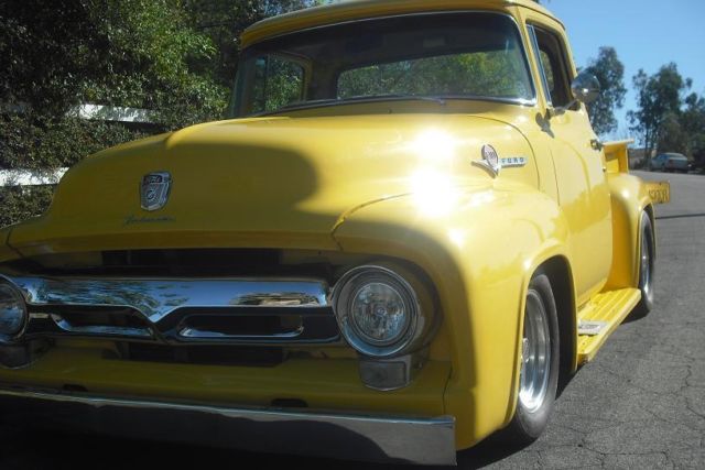 1956 Yellow Ford Other Pickups Standard Cab Pickup