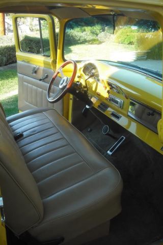 1956 Yellow Ford Other Pickups Standard Cab Pickup