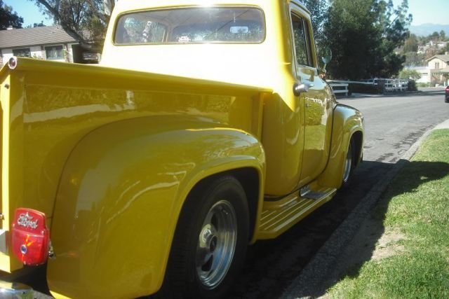 1956 Yellow Ford Other Pickups Standard Cab Pickup