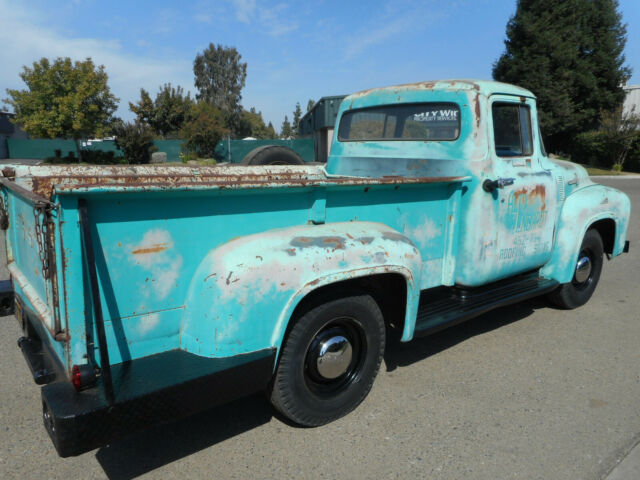 1956 Blue Ford F-100 Standard Cab Pickup