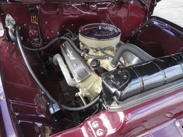 1956 Burgundy Ford F-100 Custom Wrecker