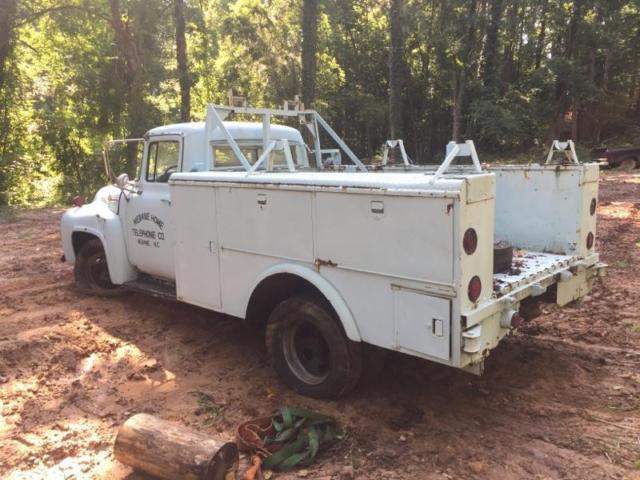 1956 Blue Ford F-350 Standard Cab Pickup
