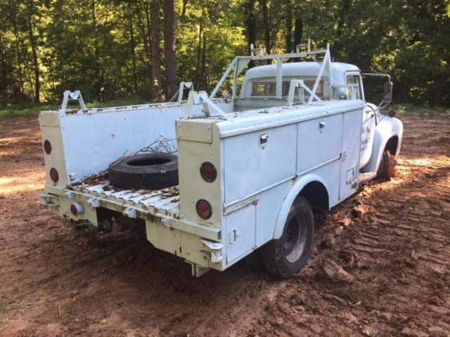 1956 Blue Ford F-350 Standard Cab Pickup