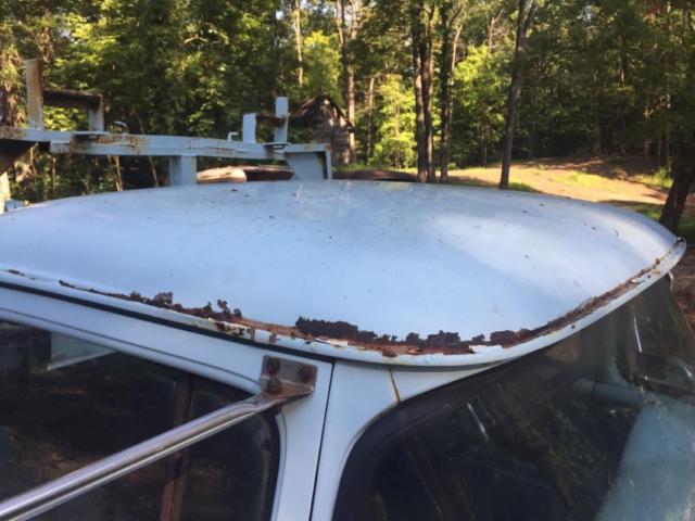 1956 Blue Ford F-350 Standard Cab Pickup