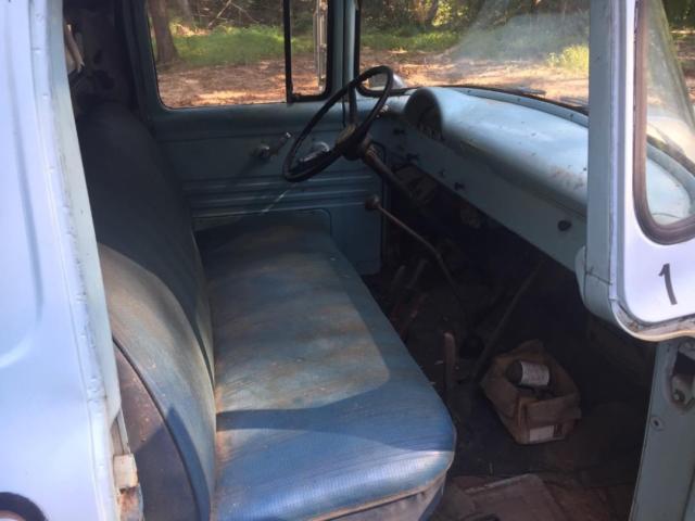 1956 Blue Ford F-350 Standard Cab Pickup