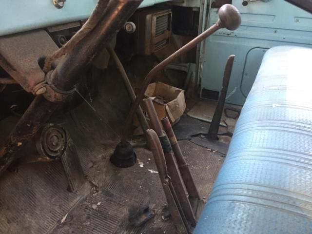 1956 Blue Ford F-350 Standard Cab Pickup