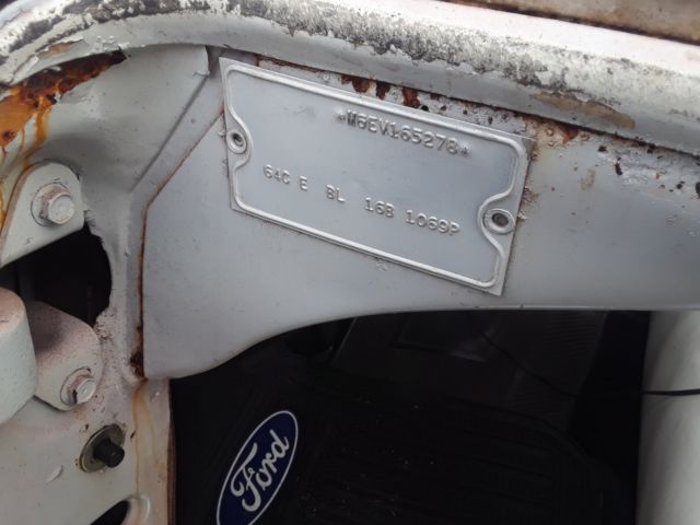 1956 Red Ford Fairlane Coupe