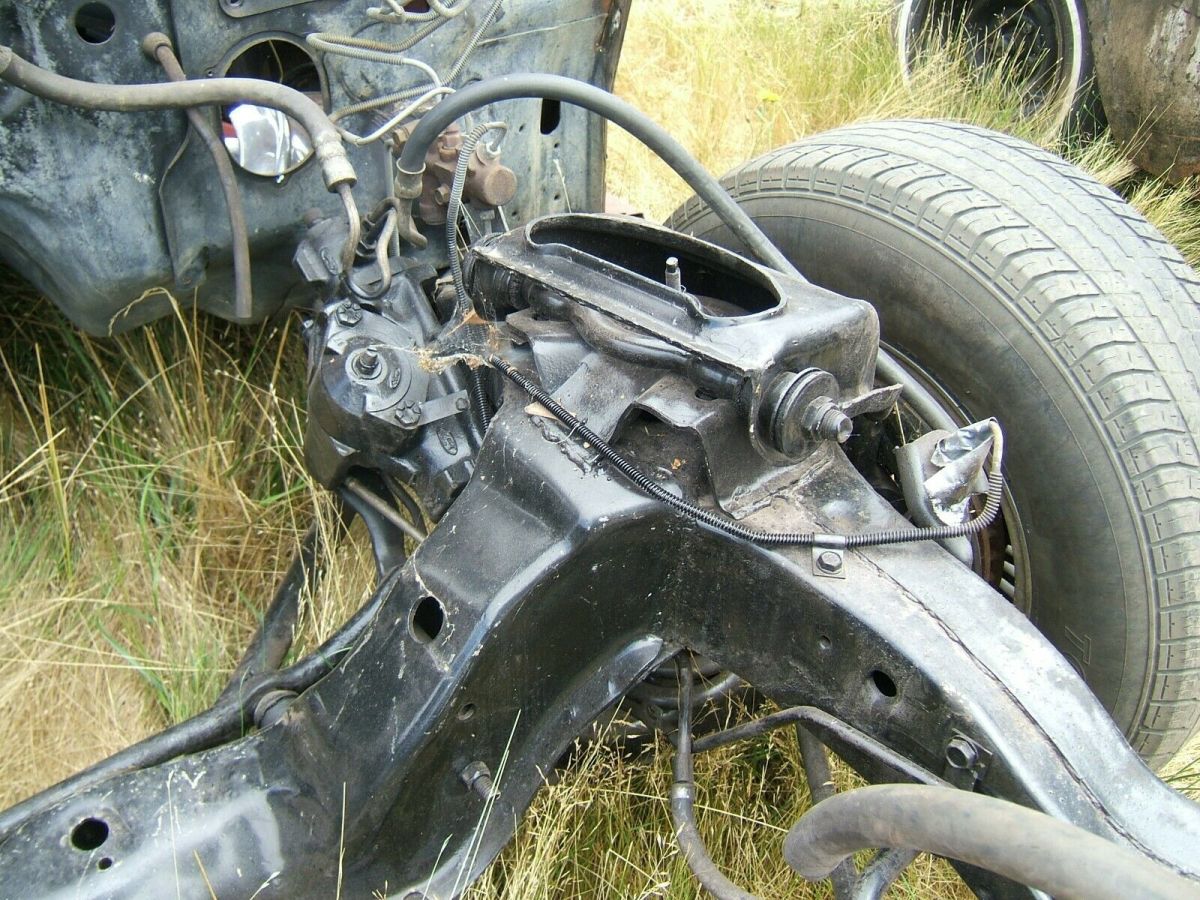 1956 Red Ford Fairlane Coupe