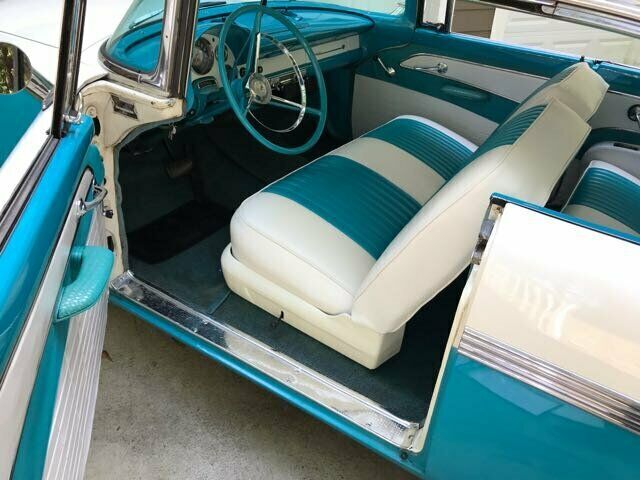 1956 Teal Ford Fairlane --