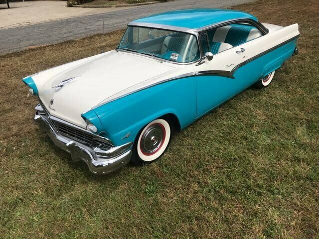 1956 Teal Ford Fairlane --