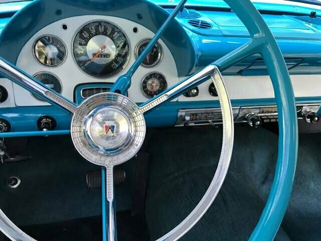 1956 Teal Ford Fairlane --