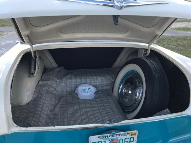 19560000 BEIGE Ford Fairlane Sedan