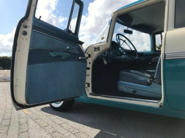 19560000 BEIGE Ford Fairlane Sedan