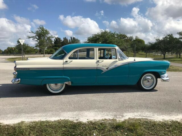 19560000 BEIGE Ford Fairlane Sedan