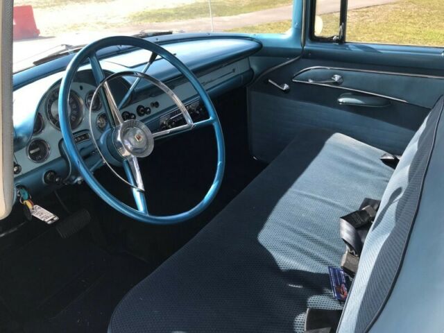 19560000 BEIGE Ford Fairlane Sedan